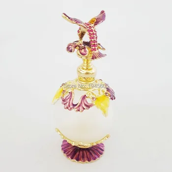 25ml Vintage Metal Hummingbird Perfume Bottle Empty Glass Attar Oil Refillable Bottles Wedding Home Decoration#81079
25ml Vintage Metal Hummingbird Perfume Bottle Empty Glass Attar Oil Refillable Bottles Wedding Home Decoration#81079