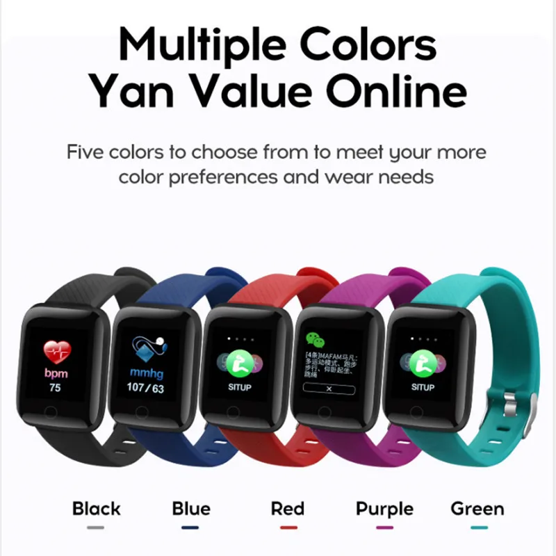 LYKRY A6S Color Screen Cheap Smart Bracelet Blood Pressure Heart Rate Monitor Fitness Tracker Smart Wristbands For IOS Android
LYKRY A6S Color Screen Cheap Smart Bracelet Blood Pressure Heart Rate Monitor Fitness Tracker Smart Wristbands For IOS Android