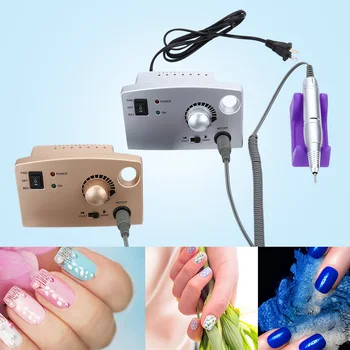 Gustala Pro Nail Art Equipment Pedicure Manicure Electric Polish Machine Nail File Drill Tools With 6 Pcs/Lot Mounted Grindings
Gustala Pro Nail Art Equipment Pedicure Manicure Electric Polish Machine Nail File Drill Tools With 6 Pcs/Lot Mounted Grindings