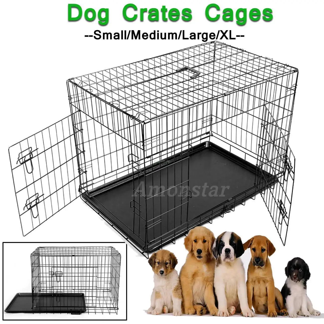 Dog Crates are designed for house training pets and are NOT designed to contain aggressive or over anxious destructive Dogs.
Dog Crates are designed for house training pets and are NOT designed to contain aggressive or over anxious destructive Dogs.
