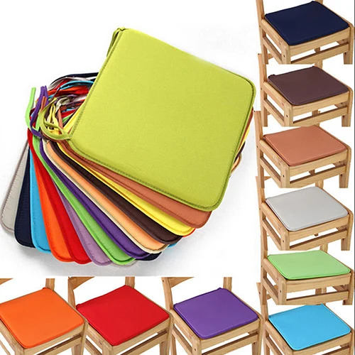 Home Use Dining Garden Patio Home Kitchen Office Chair Seat Pads Cushion 7 Colors 40cm*40cm
Home Use Dining Garden Patio Home Kitchen Office Chair Seat Pads Cushion 7 Colors 40cm*40cm