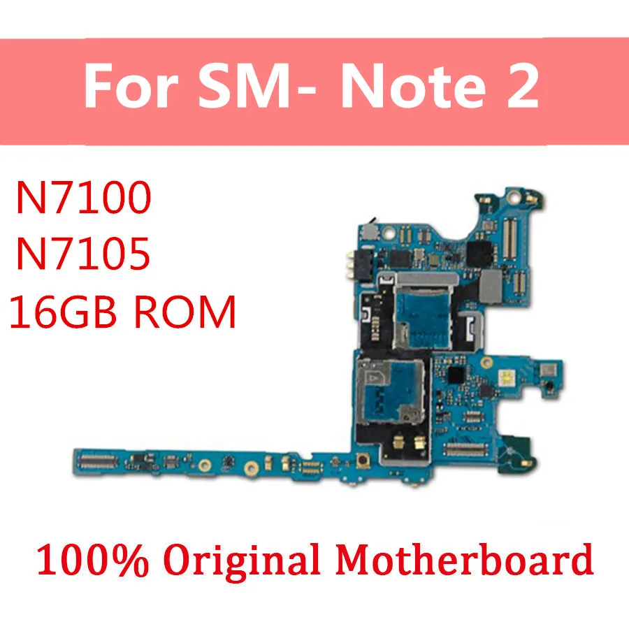 Factory Unlocked for Samsung Galaxy Note 2 N7100 N7105 Motherboard,Original for Note 2 N7100 N7105 Mainboard With Android
Factory Unlocked for Samsung Galaxy Note 2 N7100 N7105 Motherboard,Original for Note 2 N7100 N7105 Mainboard With Android