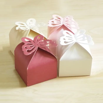 100Pcs Butterfly Gift Paper Boxes Creative Laser Cutting Wedding Candy Box Chocolate Carton Packing Wedding Decoration Supplies
100Pcs Butterfly Gift Paper Boxes Creative Laser Cutting Wedding Candy Box Chocolate Carton Packing Wedding Decoration Supplies
