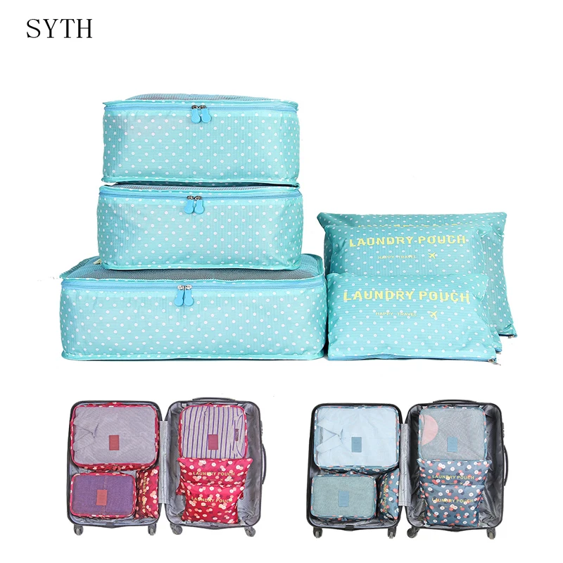 SYTH 6 Pcs Travel Organizer Storage Bags Portable Luggage Organizer Clothes Tidy Pouch Suitcase Packing Laundry Bag Storage Case
SYTH 6 Pcs Travel Organizer Storage Bags Portable Luggage Organizer Clothes Tidy Pouch Suitcase Packing Laundry Bag Storage Case
