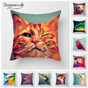 Fuwatacchi 3D Animal Cushion Covers Geometric Dog Cat Tiger Pillow Cover Decorative Home Sofa Chair Gradient Bird Pillowcases
Fuwatacchi 3D Animal Cushion Covers Geometric Dog Cat Tiger Pillow Cover Decorative Home Sofa Chair Gradient Bird Pillowcases