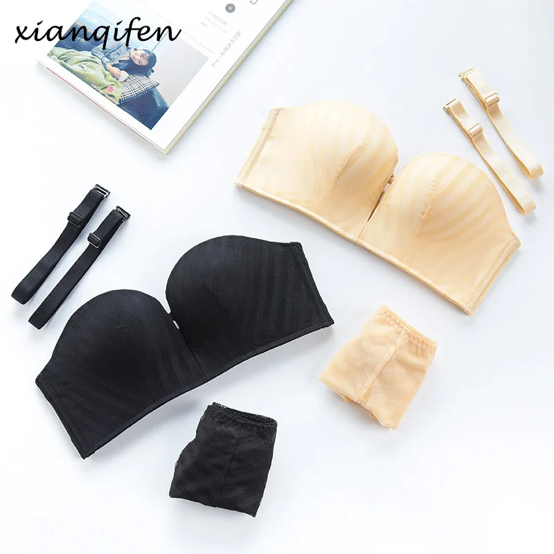 Xianqifen Lace women bra push up brassiere ladies small chest lingerie sexy bra for girl wirefree comfortable everyday intimates
Xianqifen Lace women bra push up brassiere ladies small chest lingerie sexy bra for girl wirefree comfortable everyday intimates