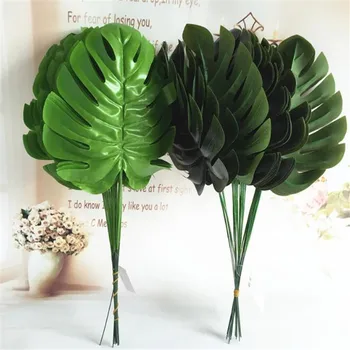 10pcs Artificial Monstera Deliciosa Leaf Fake Green Plant for Wedding Party Table Home Decorative Greenery Floral Arrangent
10pcs Artificial Monstera Deliciosa Leaf Fake Green Plant for Wedding Party Table Home Decorative Greenery Floral Arrangent