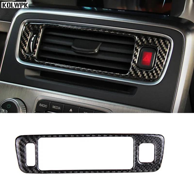 New type R design Carbon Fiber Car Center Console Outlet Air Conditioning Vent Decorative Cover Frame Sticker for Volvo S60 V60
New type R design Carbon Fiber Car Center Console Outlet Air Conditioning Vent Decorative Cover Frame Sticker for Volvo S60 V60