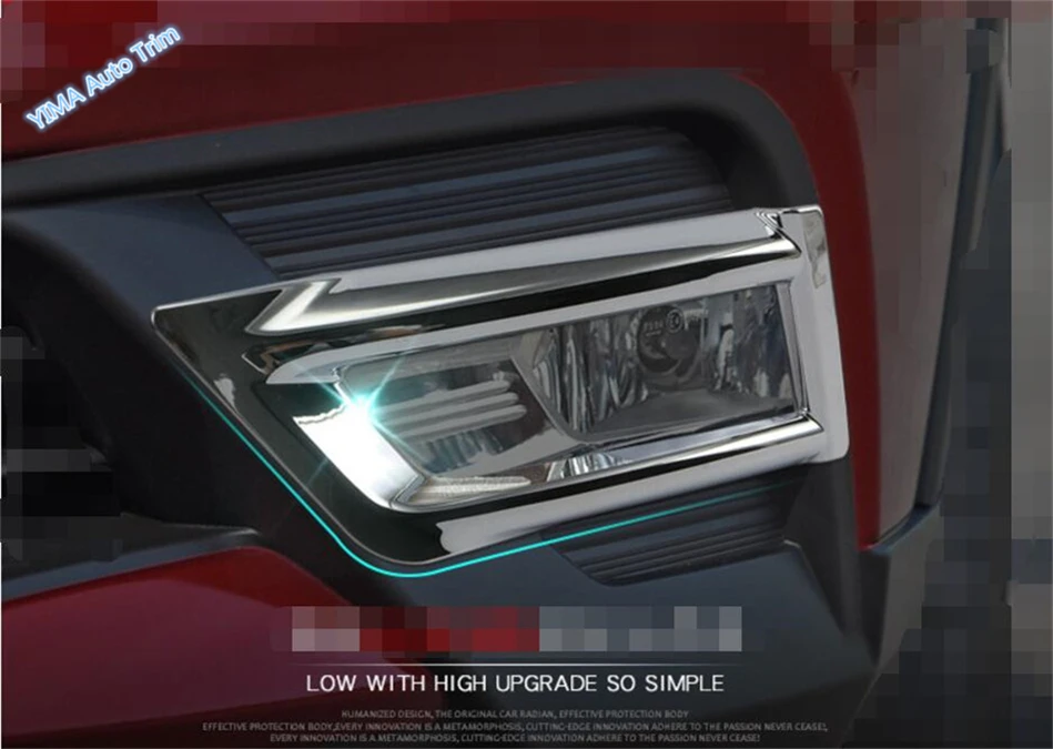 Lapetus Car Styling Outside Front Head Fog Lights Lamp Bezel Frame Cover Trim Fit For Nissan Kicks 2016 2017 2018 2019 2020 ABS
Lapetus Car Styling Outside Front Head Fog Lights Lamp Bezel Frame Cover Trim Fit For Nissan Kicks 2016 2017 2018 2019 2020 ABS