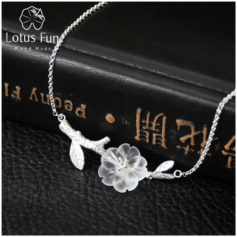Lotus Fun Genuine 925 Sterling Silver Handmade Designer Fine Jewelry Flower in the Rain Necklace with Pendant for Women Collier
Lotus Fun Genuine 925 Sterling Silver Handmade Designer Fine Jewelry Flower in the Rain Necklace with Pendant for Women Collier