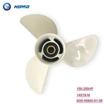 Hidea 3*14X19-M Propeller 150-250HP For YMH 6G5-45945-01-98 Boat Engine Screw White
Hidea 3*14X19-M Propeller 150-250HP For YMH 6G5-45945-01-98 Boat Engine Screw White