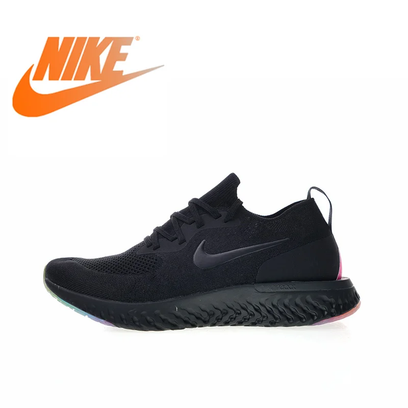 

Original Authentic Nike Epic React Flyknit BeTrue Mens Running Shoes Sneakers Breathable Sport Outdoor Durable Jogging AR3772
