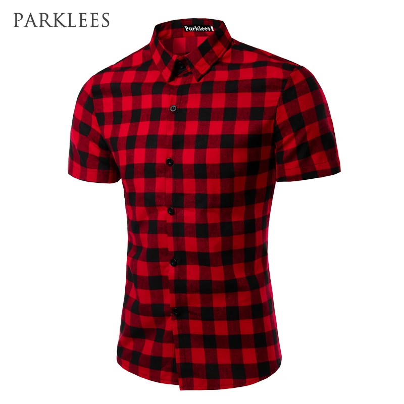 Plaid Short Sleeve Shirt Men Band Casual Chemise Homme Turn Down Collar Slim Fit Mens Shirt Summer Breathable Mens Dress Shirts
Plaid Short Sleeve Shirt Men Band Casual Chemise Homme Turn Down Collar Slim Fit Mens Shirt Summer Breathable Mens Dress Shirts