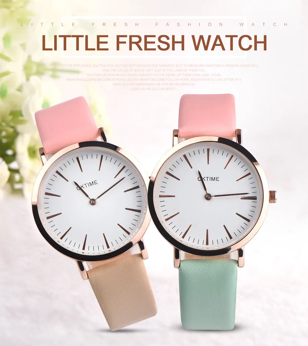 OKTIME Gofuly 2019 Fashion Women Retro Design Leather Band Analog Alloy Quartz Wrist Watch Casual Cool Watch montre homme
OKTIME Gofuly 2019 Fashion Women Retro Design Leather Band Analog Alloy Quartz Wrist Watch Casual Cool Watch montre homme