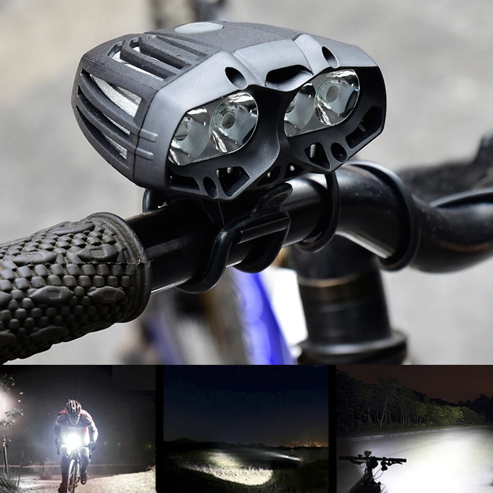 22000LM 4x XML-T6 LED Bike Bicycle Cycling Front Light Headlamp Headlight 4 Mode
22000LM 4x XML-T6 LED Bike Bicycle Cycling Front Light Headlamp Headlight 4 Mode