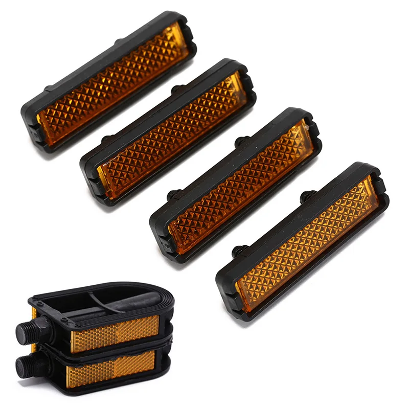 4 Pcs/Set Durable Bicycle Pedal Reflector Safety Night Cycling Reflective Bike Accessory
4 Pcs/Set Durable Bicycle Pedal Reflector Safety Night Cycling Reflective Bike Accessory