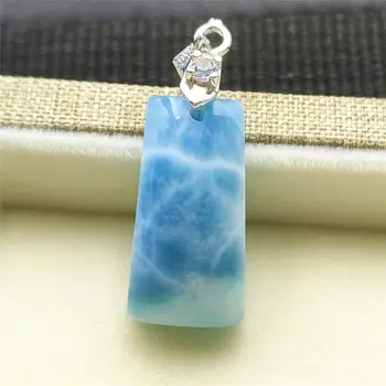 Top Natural Blue Larimar Pendant 23x12x10mm Gemstone Women Men Rectangle From Dominica Anniversary Gift Fashion Necklace AAAAA
Top Natural Blue Larimar Pendant 23x12x10mm Gemstone Women Men Rectangle From Dominica Anniversary Gift Fashion Necklace AAAAA