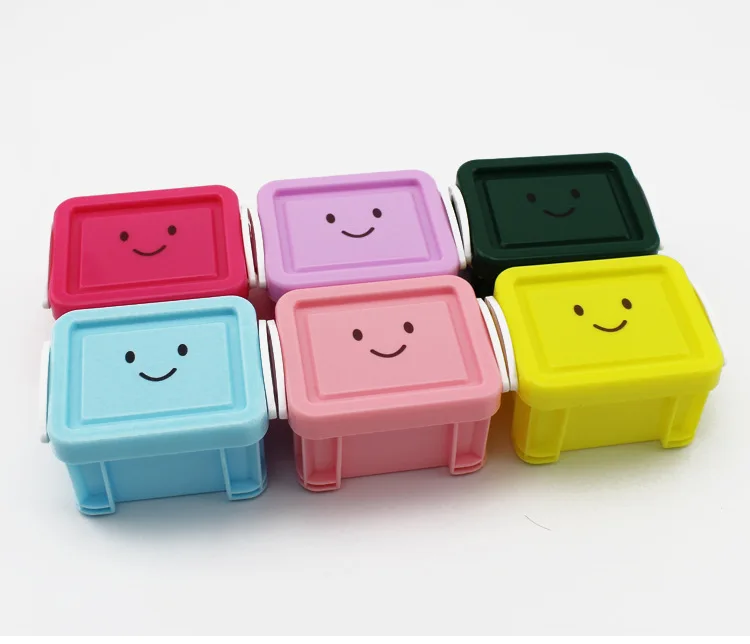 Colorful Suitcase for doll eat to play box 1/8 1/12 Blyth Azone S OB color bin | Игрушки и хобби