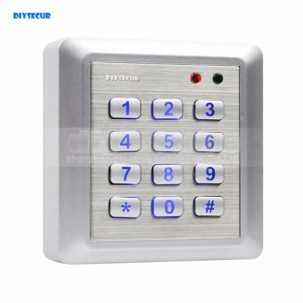 DIYSECUR NEW 125KHz RFID Reader Access Control System Kit Keypad + 10 ID Cards Key Fobs
DIYSECUR NEW 125KHz RFID Reader Access Control System Kit Keypad + 10 ID Cards Key Fobs