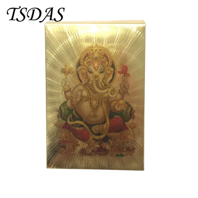 2016 Durable Plastic Playing Cards With India God Style, Colorful Gold Foil Poker as Souvenir Gift
2016 Durable Plastic Playing Cards With India God Style, Colorful Gold Foil Poker as Souvenir Gift