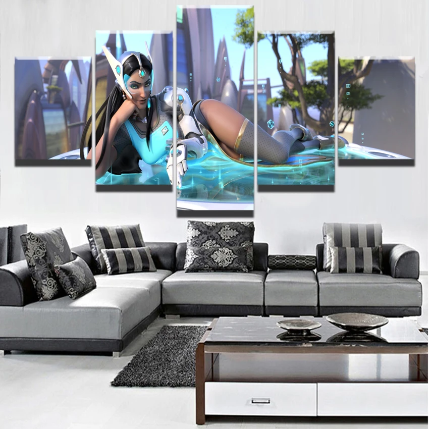 5 5 Pieces Unique Overwatch Symmetra Modern Home Decorative Wall Canvas Picture Art HD Print Game Painting On Canvas Artworks
5 5 Pieces Unique Overwatch Symmetra Modern Home Decorative Wall Canvas Picture Art HD Print Game Painting On Canvas Artworks
