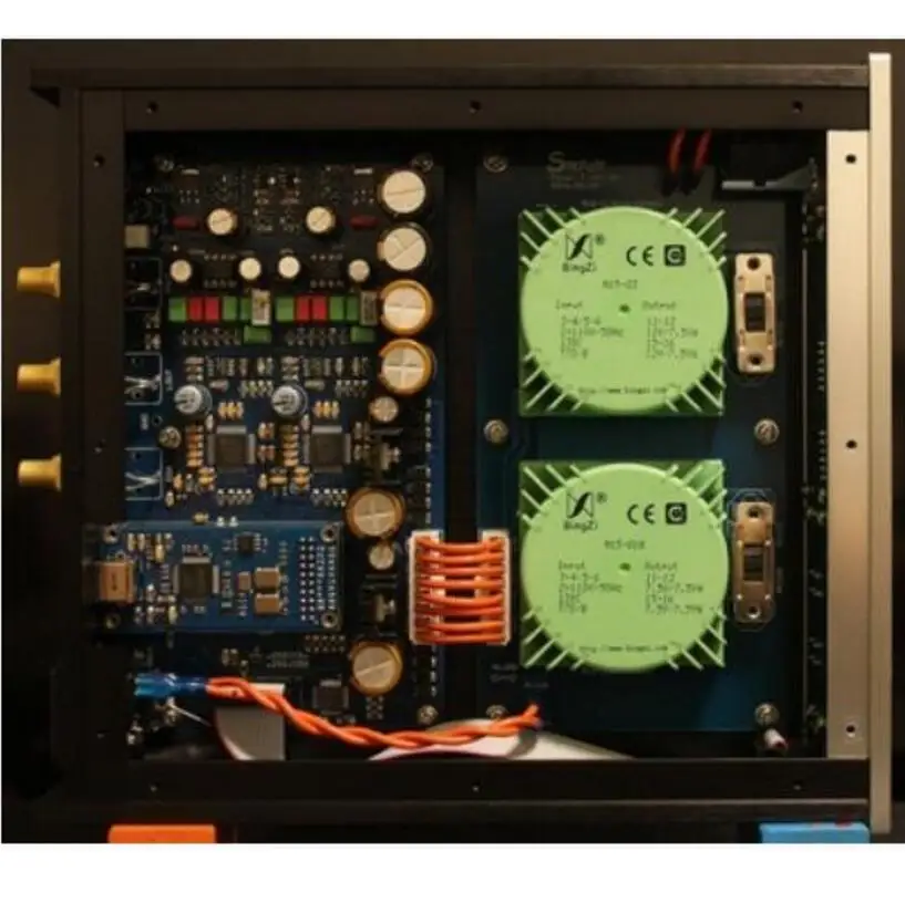 DUAL AK4495SEQ AK4495 DAC decoder AK4118 Analog PCM 384KHZ + XMOS XU208 USB support infrared DSD with Apple Remote HIFI audio
DUAL AK4495SEQ AK4495 DAC decoder AK4118 Analog PCM 384KHZ + XMOS XU208 USB support infrared DSD with Apple Remote HIFI audio