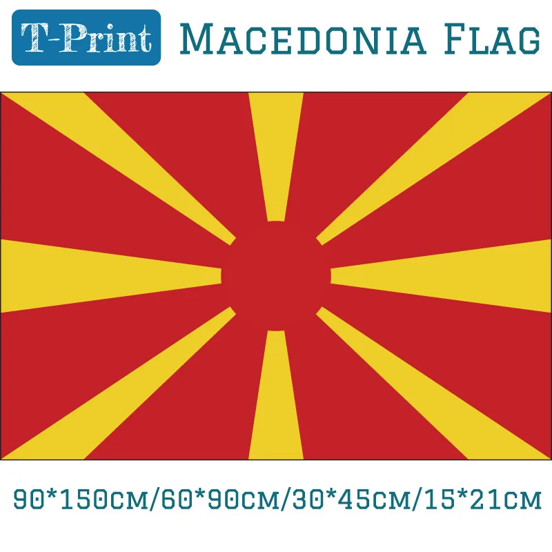 Free shipping Flying Flag 3x5ft 90*150cm/60*90cm/15*21cm 30*45cm Car Flag Macedonia National Flag
Free shipping Flying Flag 3x5ft 90*150cm/60*90cm/15*21cm 30*45cm Car Flag Macedonia National Flag