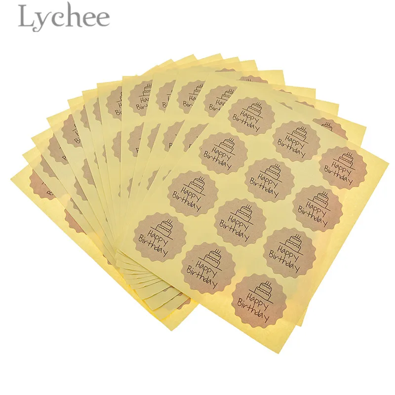 Lychee 120pcs Happy Birthday Round Labels Stickers Gift Cake Packaging Sealing Sticker DIY Adhesive Decals Supplies
Lychee 120pcs Happy Birthday Round Labels Stickers Gift Cake Packaging Sealing Sticker DIY Adhesive Decals Supplies