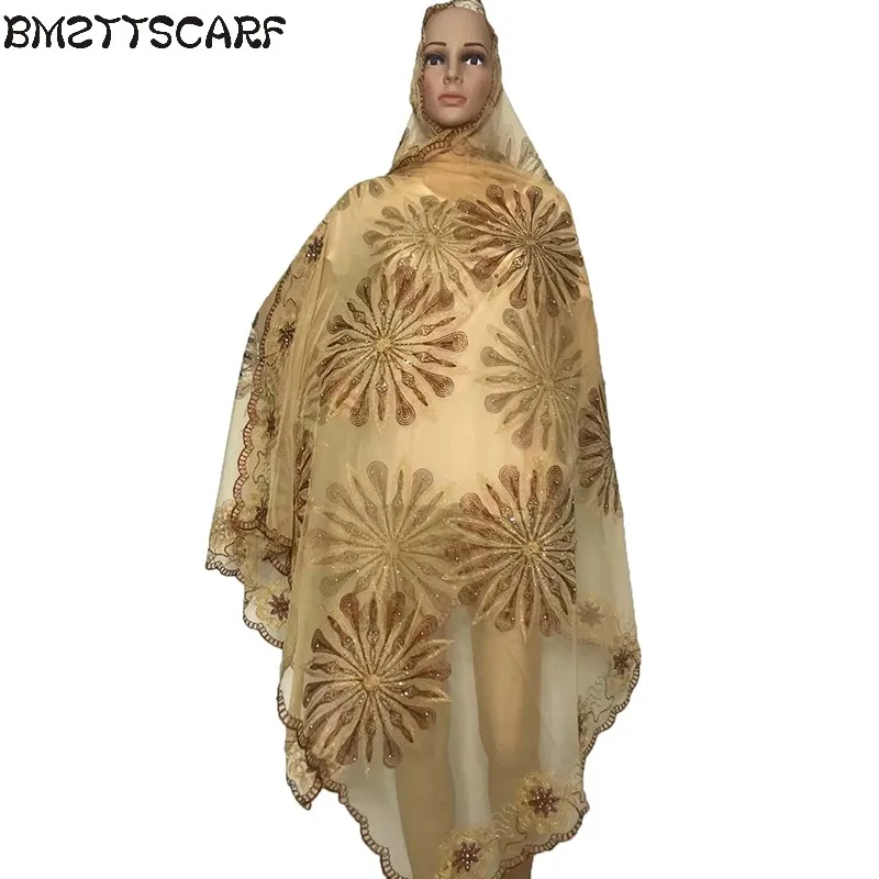 African women scarf muslim embroidery net scarf hijab scarf big size scarf for shawls BM562
African women scarf muslim embroidery net scarf hijab scarf big size scarf for shawls BM562