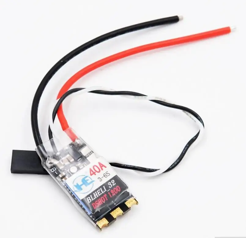40A 3-6S BLHeli_32 Brushless ESC Dshot1200 Ready RGB LED for RC Models Multicopter FPV Racing DIY Spare Part Accs VS Racerstar
40A 3-6S BLHeli_32 Brushless ESC Dshot1200 Ready RGB LED for RC Models Multicopter FPV Racing DIY Spare Part Accs VS Racerstar