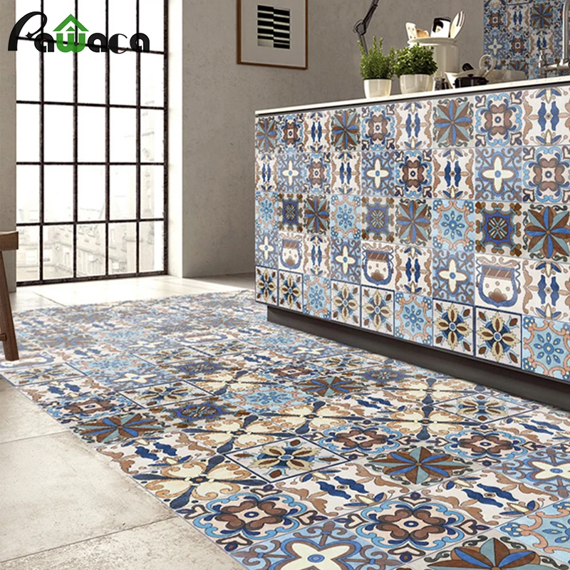 Vintage Wall Stickers Mediterranean Style Tile Stickers Bathroom Kitchen Stickers Muraux Wall-papers Art DIY Home Decor 20*500cm
Vintage Wall Stickers Mediterranean Style Tile Stickers Bathroom Kitchen Stickers Muraux Wall-papers Art DIY Home Decor 20*500cm