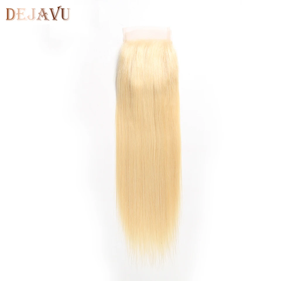 Dejavu 613 Straight 4*4 Lace Closure Brazilian Human Hair Closure Middle/Free Part Remy With Baby Hair Extension 10-30 Inch
Dejavu 613 Straight 4*4 Lace Closure Brazilian Human Hair Closure Middle/Free Part Remy With Baby Hair Extension 10-30 Inch