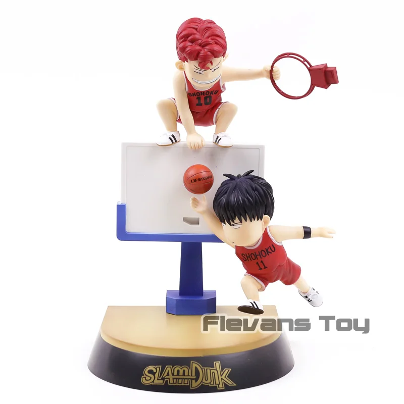 SLAM DUNK Rukawa Kaede & Hanamichi Sakuragi Red Basketball Uniform PVC Figure Collectible Model Toy
SLAM DUNK Rukawa Kaede & Hanamichi Sakuragi Red Basketball Uniform PVC Figure Collectible Model Toy