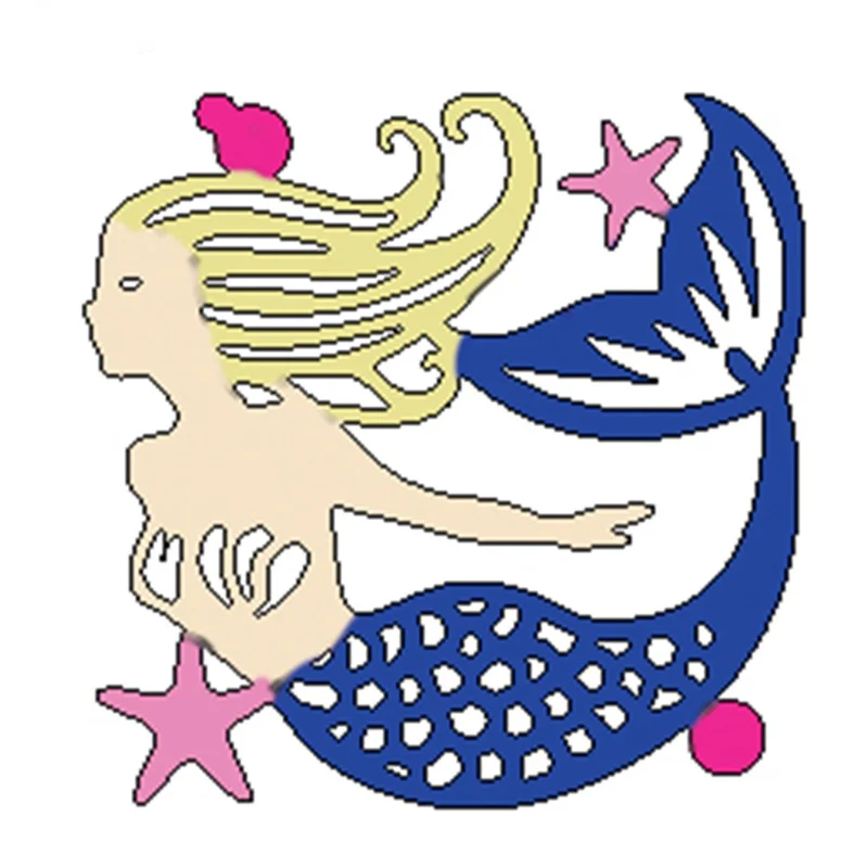 Naifumodo Mermaid Dies Metal Cutting Dies for Scrapbooking Card Making Paper Embossing Cuts Stencil New 2019 for Dies
Naifumodo Mermaid Dies Metal Cutting Dies for Scrapbooking Card Making Paper Embossing Cuts Stencil New 2019 for Dies