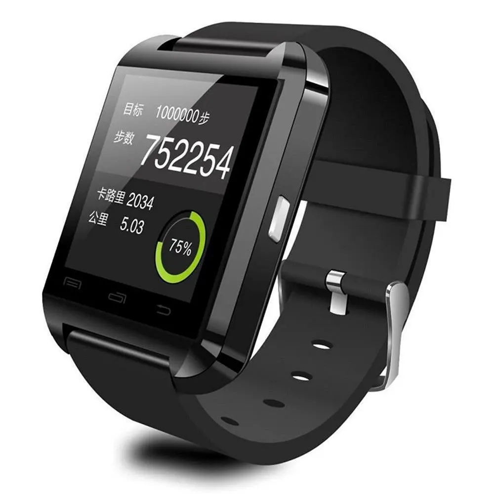 U8 Wrist Smart Watch Mobile Phone with Bluetooth Six Color on Stock Wholesales Promotion Bracelets (U8)
U8 Wrist Smart Watch Mobile Phone with Bluetooth Six Color on Stock Wholesales Promotion Bracelets (U8)