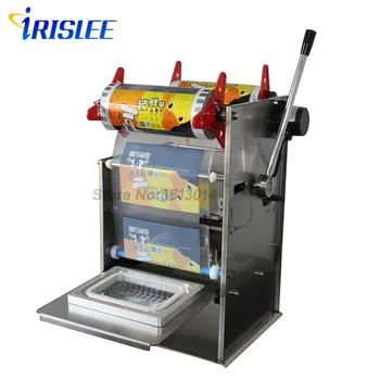 Automatic lock fresh lunch box sealing machine Commercial cooked food takeout packaging and sealing machine
Automatic lock fresh lunch box sealing machine Commercial cooked food takeout packaging and sealing machine