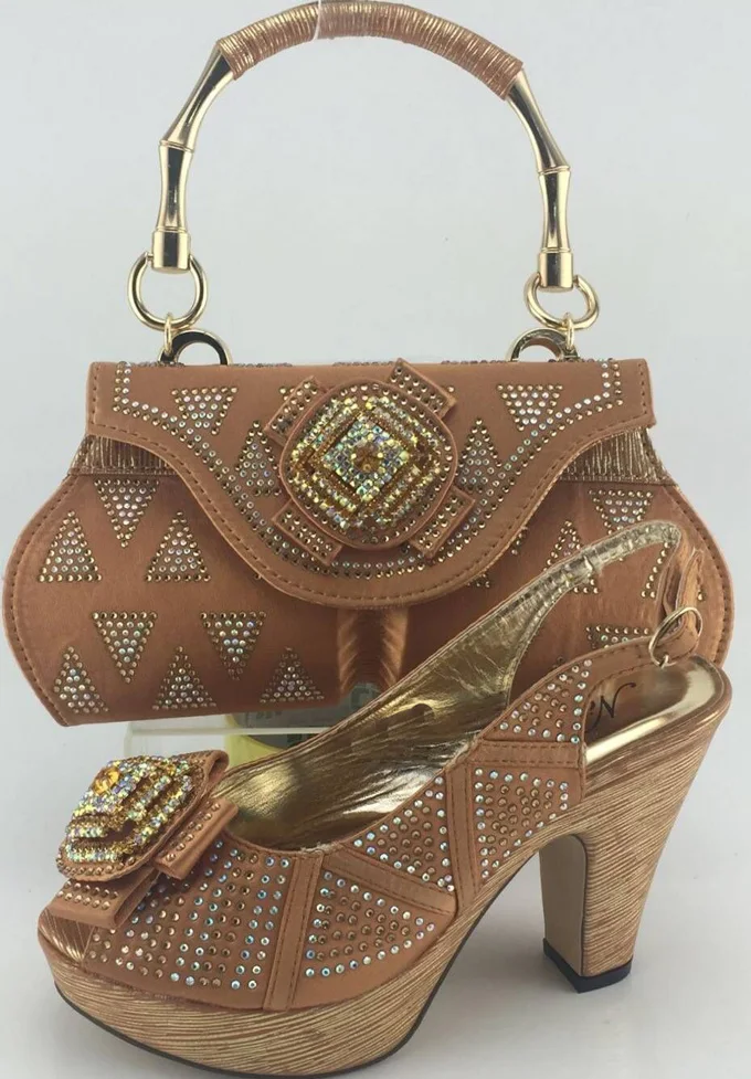 High quality Italian matching shoes and bags set,wholesale dress shoes with women handbag to match ME3317