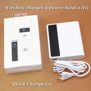 2 in1 Power Bank and Dual USB DC5V/2000mA Portable Compact Mobile Power for iPhone Xiaomi Samsung Phone Quick Charge 3.0
2 in1 Power Bank and Dual USB DC5V/2000mA Portable Compact Mobile Power for iPhone Xiaomi Samsung Phone Quick Charge 3.0
