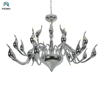 Post Modern Designers Swan G4 Led Chandelier Lustre Painted Metal Pendant Chandelier for Living Room Indoor Lighting Fixtures
Post Modern Designers Swan G4 Led Chandelier Lustre Painted Metal Pendant Chandelier for Living Room Indoor Lighting Fixtures