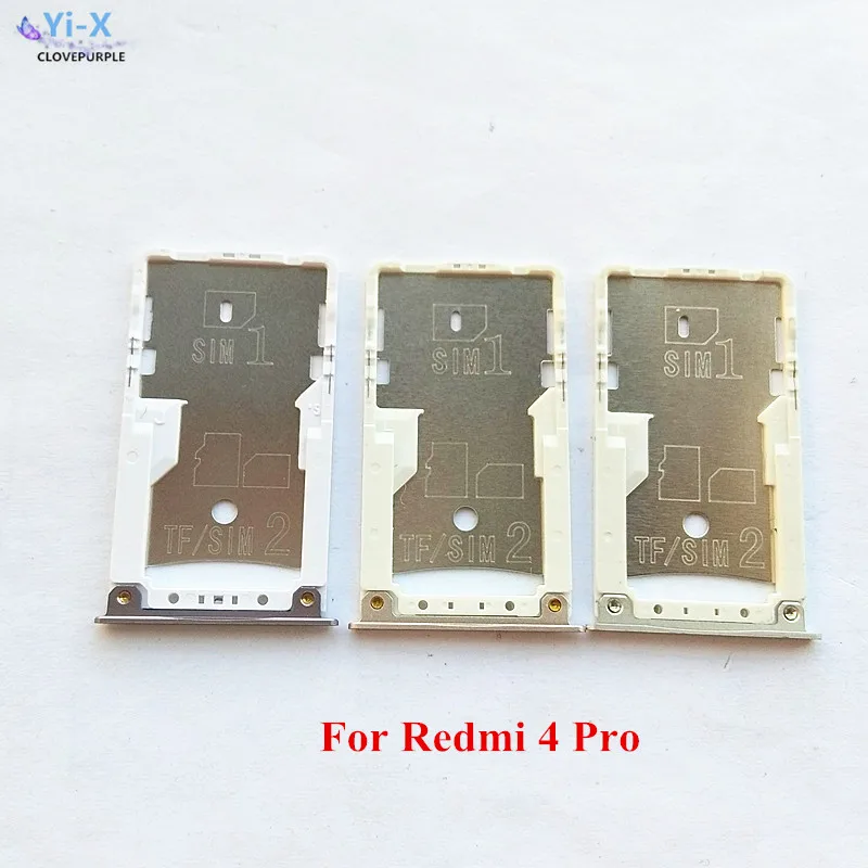 1PCS New SIM Card Holder for Xiaomi Redmi 4 Pro SIM Card Slot Tray Holder Adapter
1PCS New SIM Card Holder for Xiaomi Redmi 4 Pro SIM Card Slot Tray Holder Adapter