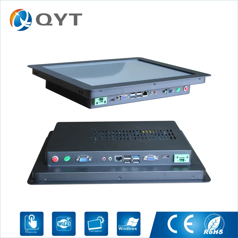 15'' intel core i3 industrial embedded pc RS232/4USB/WIFI all in one PC Resistive touch Resolution 1024x768 4GB RAM 32G SSD
15'' intel core i3 industrial embedded pc RS232/4USB/WIFI all in one PC Resistive touch Resolution 1024x768 4GB RAM 32G SSD