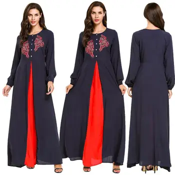 Ramadan Abaya Embroidery Women Muslim Kaftan Jilbab Party Maxi Dress Arab Lady Long Robes Dubai Loose Gown Middle East Turkish
Ramadan Abaya Embroidery Women Muslim Kaftan Jilbab Party Maxi Dress Arab Lady Long Robes Dubai Loose Gown Middle East Turkish