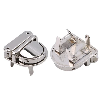 2 pcs/lot Zinc Alloy Handbag Clasp Turn Lock Buckle Multifunctional For DIY Durable Hardware Closure Bag Hardware Accessories
2 pcs/lot Zinc Alloy Handbag Clasp Turn Lock Buckle Multifunctional For DIY Durable Hardware Closure Bag Hardware Accessories