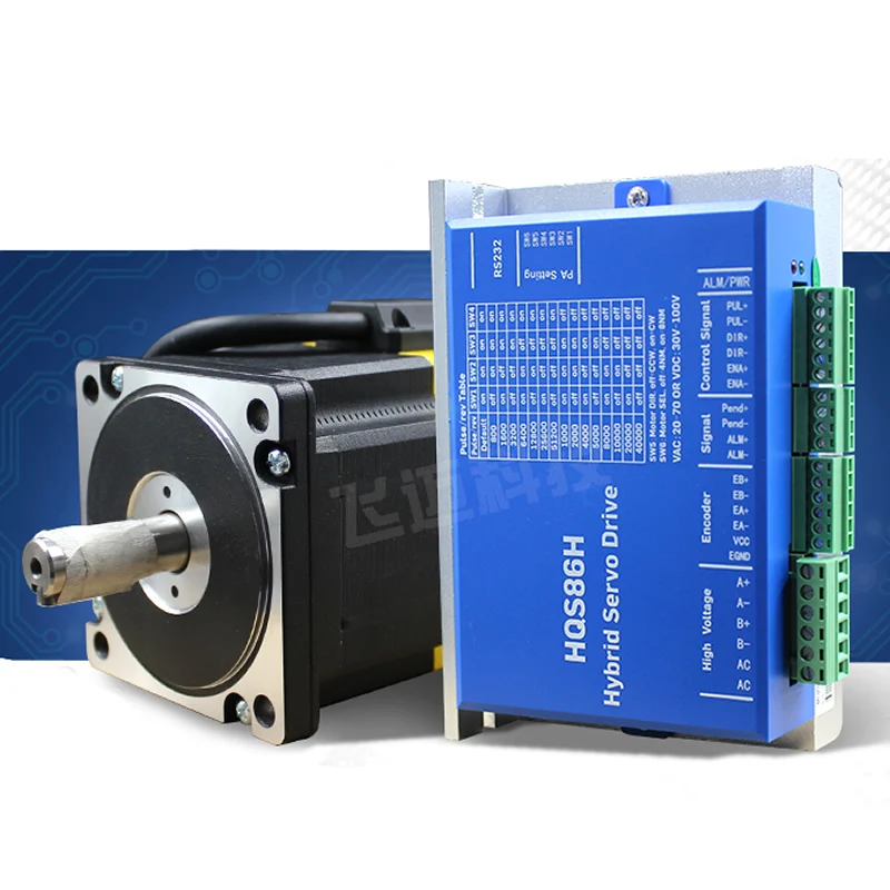 

86 Fully Closed Loop Stepper Motor Set 5n.m8.5n.m12n.m High Speed Constant Torque Driver Hybrid Servo