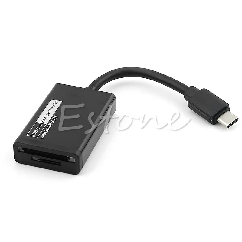 USB 3.1 Type C to Micro SD MMC SDXC TF Card Reader Adapter for Macbook Phone - New hot
USB 3.1 Type C to Micro SD MMC SDXC TF Card Reader Adapter for Macbook Phone - New hot