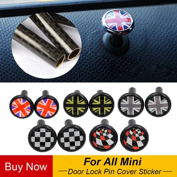 2pcs Auto Interior Door Lock Pin Cover Sticker for BMW MINI COOPER JCW One+ S Countryman Clubman F55 R60 Car Styling Accessories
2pcs Auto Interior Door Lock Pin Cover Sticker for BMW MINI COOPER JCW One+ S Countryman Clubman F55 R60 Car Styling Accessories