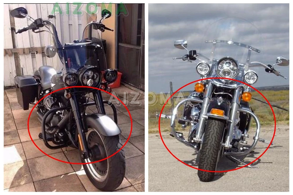 Black / Chrome Motorcycle Engine Guard Bar for Harley Softail Fat Boy FLSTF Slim FLS Deluxe FLSTN Springer FLSTS 2000-2019
Black / Chrome Motorcycle Engine Guard Bar for Harley Softail Fat Boy FLSTF Slim FLS Deluxe FLSTN Springer FLSTS 2000-2019