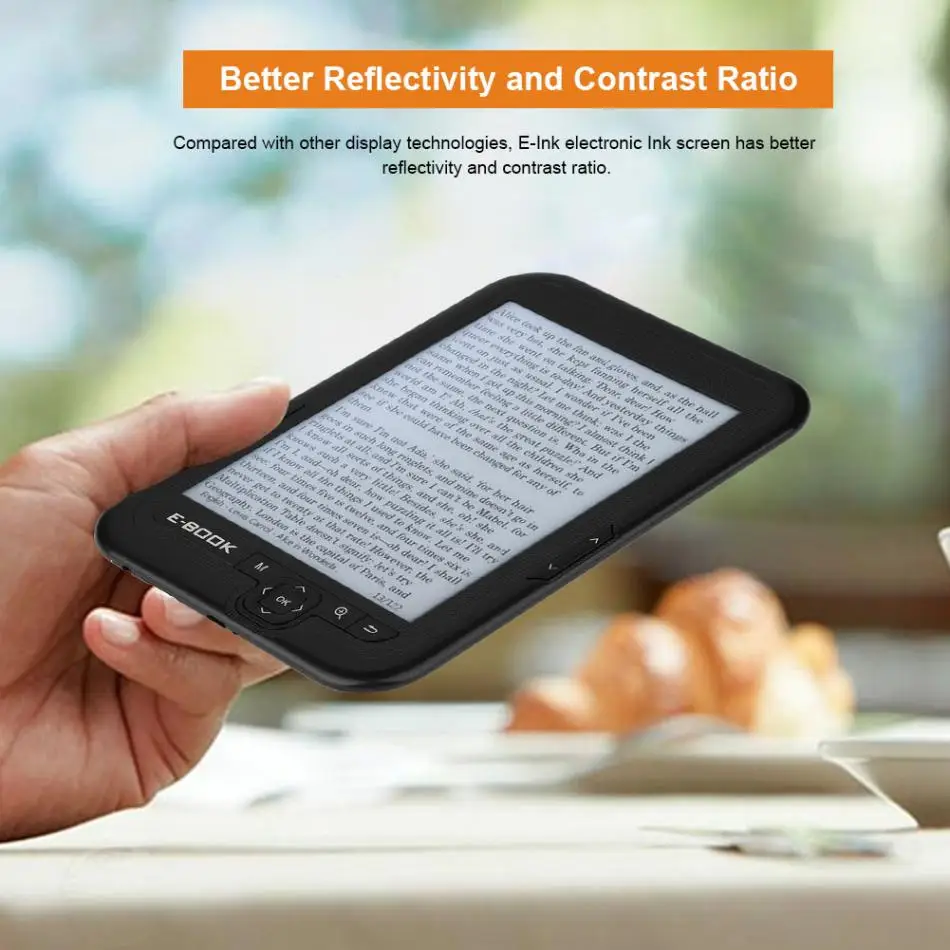 ebook reader e-ink NEW 6 inch e INK electronic ink screen digital ebook reader with ebook Case
ebook reader e-ink NEW 6 inch e INK electronic ink screen digital ebook reader with ebook Case