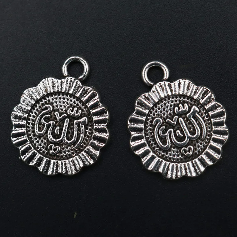 8pcs Silver Color Islamic Allah Alloy Pendant DIY Charm Muslim Necklace Bracelet Metal Accessories For Jewelry Carfts Making
8pcs Silver Color Islamic Allah Alloy Pendant DIY Charm Muslim Necklace Bracelet Metal Accessories For Jewelry Carfts Making