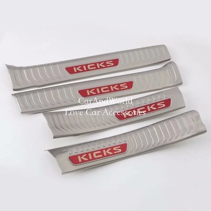 Для Nissan Kicks 2016-2019 Крышка для внутреннего порога крышки пластины Добро пожаловать педали Планки Рамка панели из нержавеющей стали аксессуары для стайлинга автомобилей
Для Nissan Kicks 2016-2019 Крышка для внутреннего порога крышки пластины Добро пожаловать педали Планки Рамка панели из нержавеющей стали аксессуары для стайлинга автомобилей
